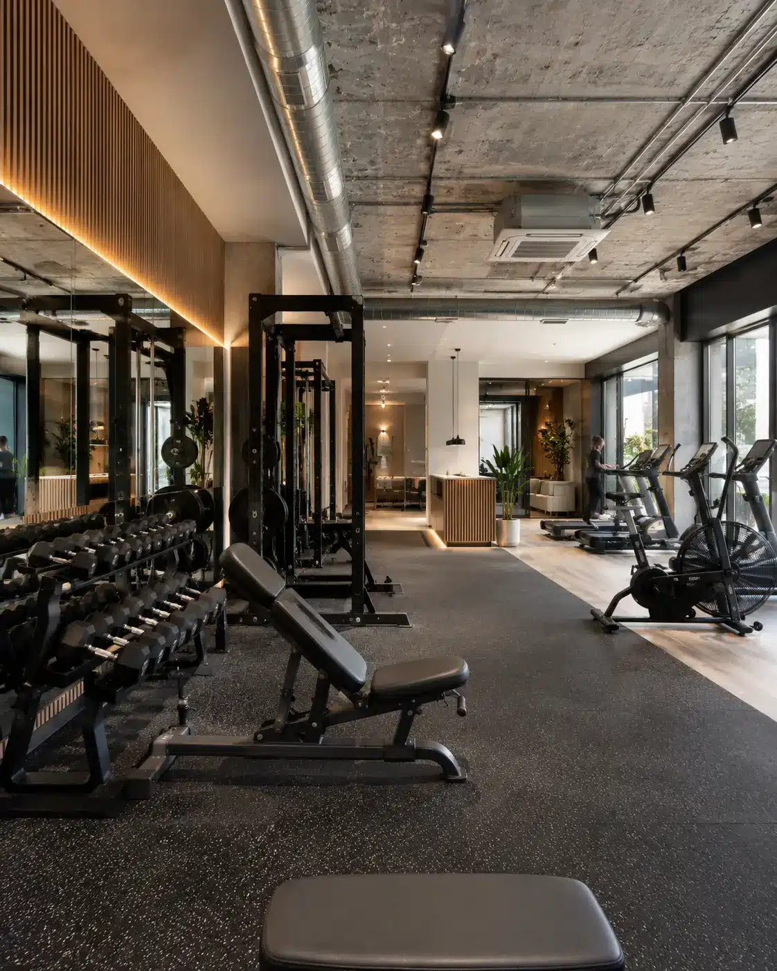 reforma de gimnasio en Barcelona