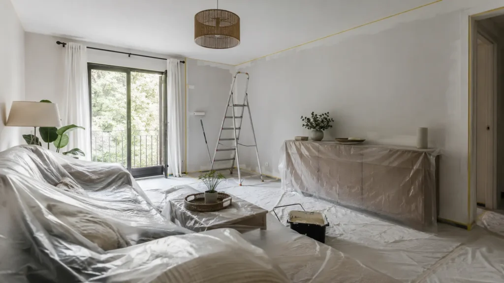 pintores de pisos en barcelona en vivienda amueblada