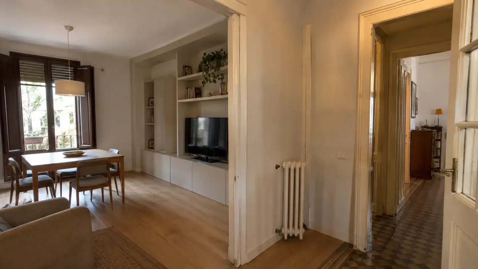 reforma parcial dentro de una vivienda en Barcelona