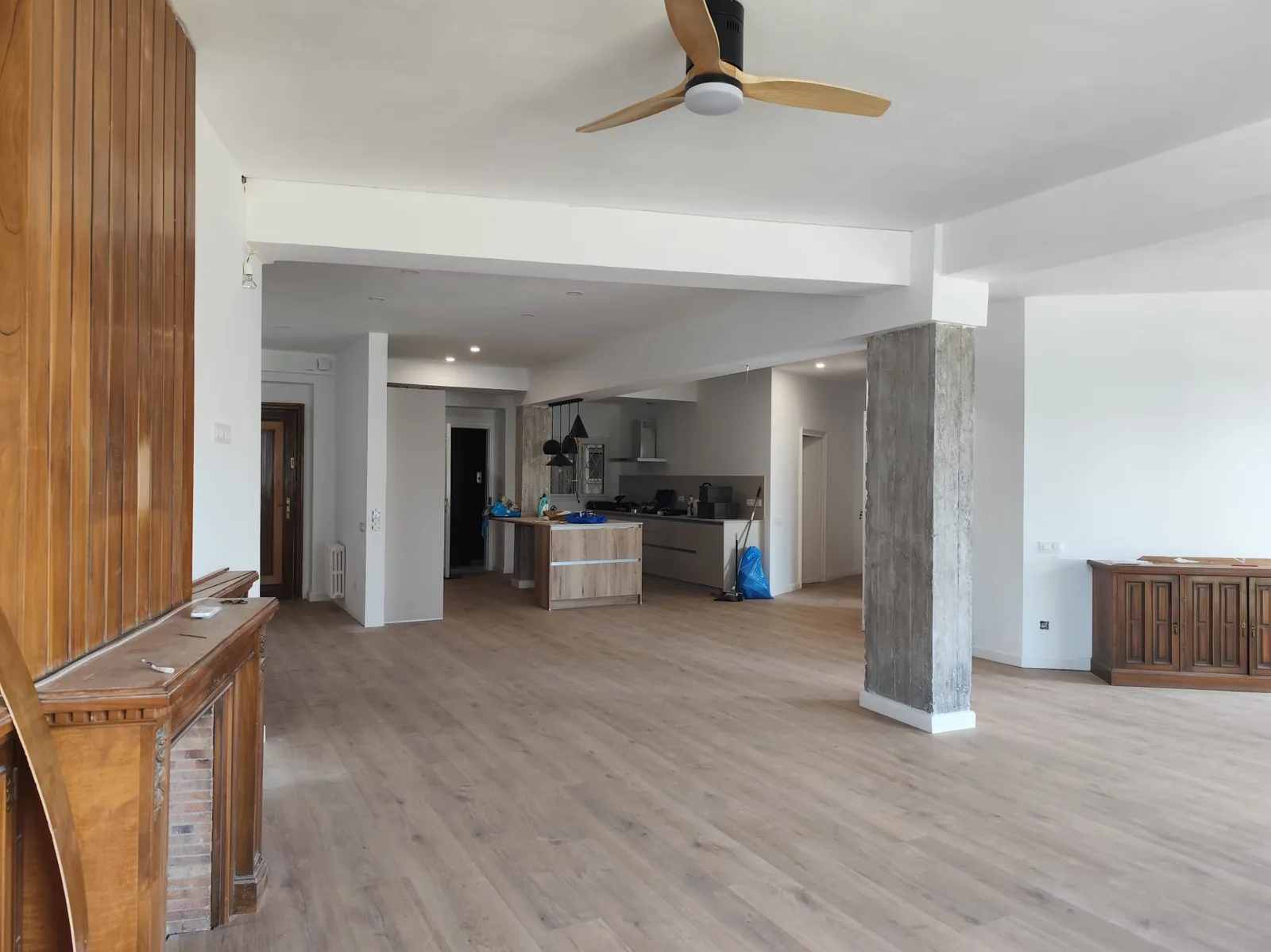 habitatge moblat pintat a Sant Martí Barcelona
